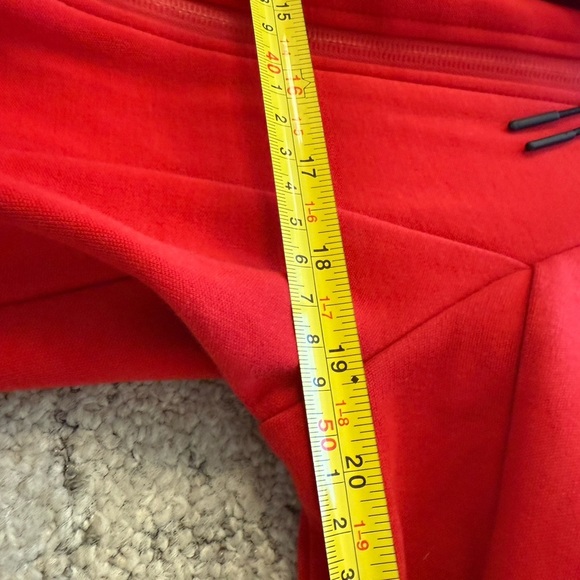 Puma X Ferrari M  zip up neoprene like feel Women's Bold Red Bomber Jacket EUC - Picture 12 of 15